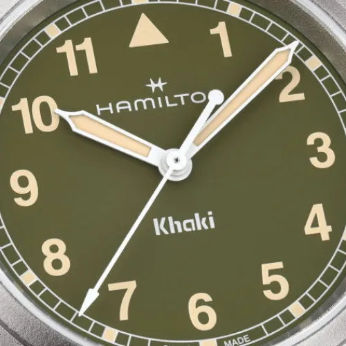 Hamilton Textilarmband (Nato)-Khaki Field Quartz (33 mm) - H69301960