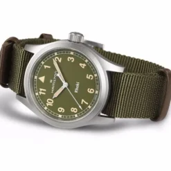 Hamilton Textilarmband (Nato)-Khaki Field Quartz (38 mm) - H69401960