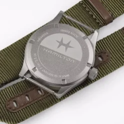Hamilton Textilarmband (Nato)-Khaki Field Quartz (38 mm) - H69401960