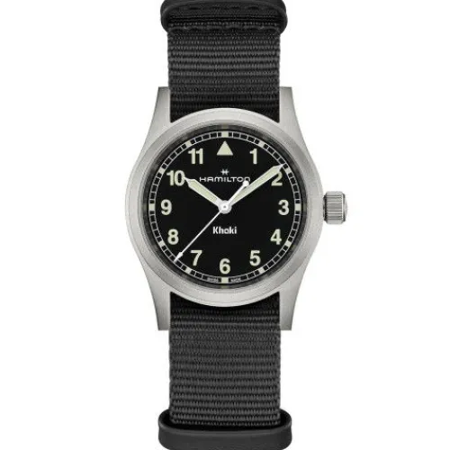 Hamilton Textilarmband (Nato)-Khaki Field Quartz (33 mm) - H69301430