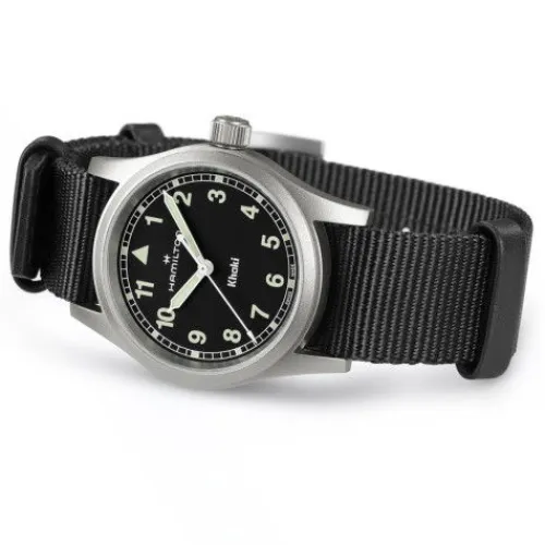 Hamilton Textilarmband (Nato)-Khaki Field Quartz (33 mm) - H69301430