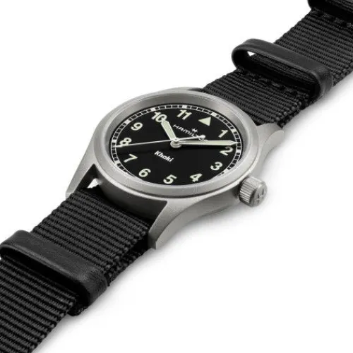 Hamilton Textilarmband (Nato)-Khaki Field Quartz (33 mm) - H69301430