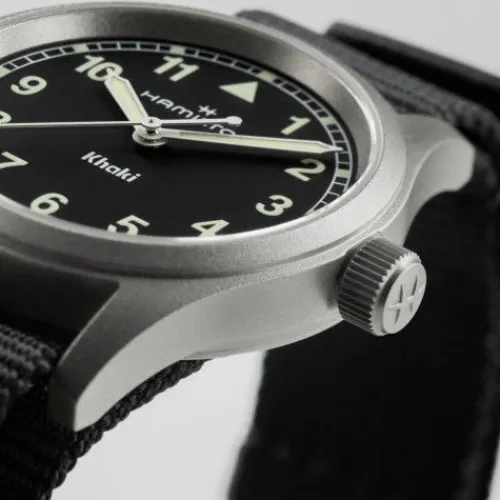 Hamilton Textilarmband (Nato)-Khaki Field Quartz (33 mm) - H69301430