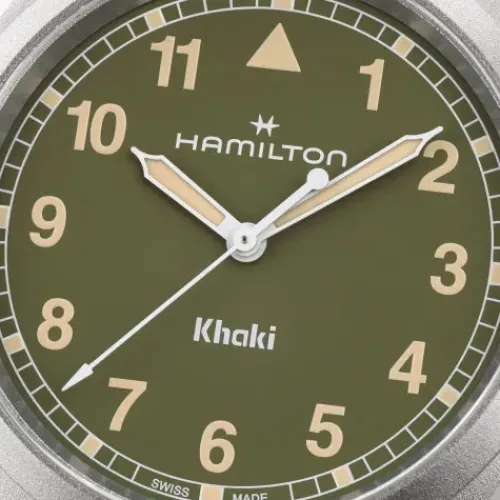 Hamilton Metallarmband-Khaki Field Quartz (38 mm) - H69401160