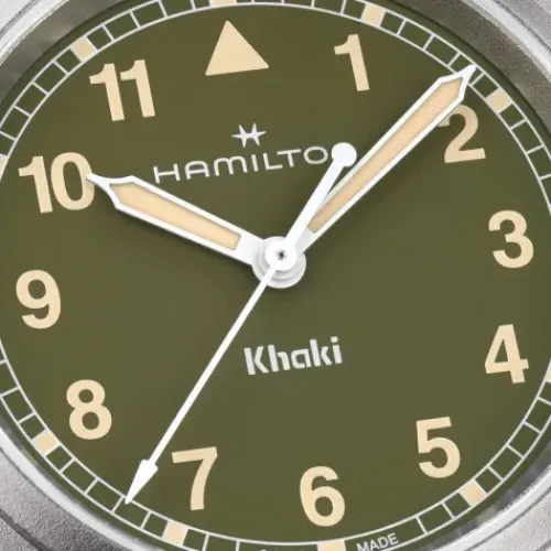 Hamilton Metallarmband-Khaki Field Quartz (33 mm) - H69301160