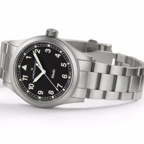 Hamilton Metallarmband-Khaki Field Quartz (38 mm) - H69401130