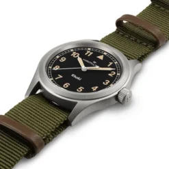 Hamilton Textilarmband (Nato)-Khaki Field Quartz (38 mm) - H69401930