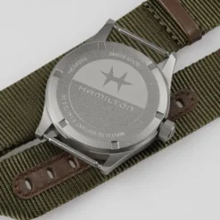 Hamilton Textilarmband (Nato)-Khaki Field Quartz (38 mm) - H69401930
