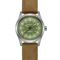 Hamilton Lederarmband-Khaki Field Titanium Auto - H70205860