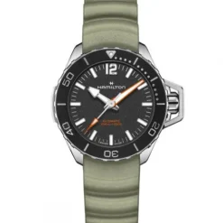 Hamilton Silikonarmband-Khaki Navy Frogman Auto - H77455331