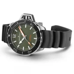 Hamilton Silikonarmband-Khaki Navy Frogman Auto - H77455360