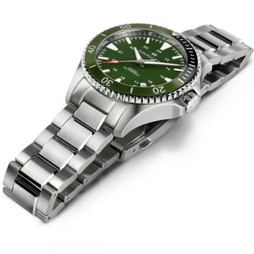 Hamilton Metallarmband-Khaki Navy Scuba Auto - H82375161