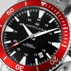 Hamilton Metallarmband-Khaki Navy Scuba Auto - H82405130