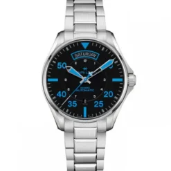 Hamilton Metallarmband-Khaki Pilot Day Date Auto - H64625131