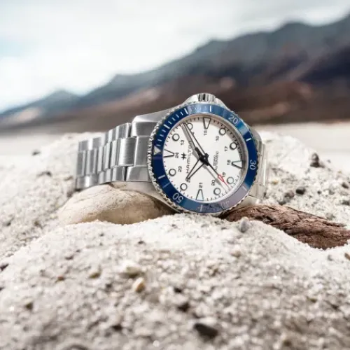 Hamilton Metallarmband-Khaki Scuba Auto (43 mm) - H82505150