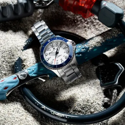 Hamilton Metallarmband-Khaki Scuba Auto (43 mm) - H82505150