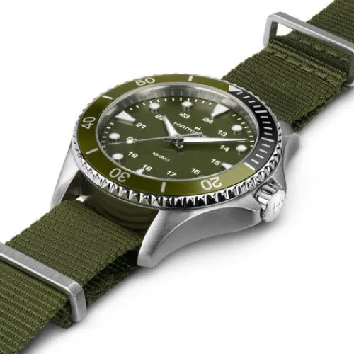Hamilton Textilarmband (Nato)-Khaki Scuba Quartz - H82241961