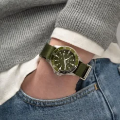 Hamilton Textilarmband (Nato)-Khaki Scuba Quartz - H82241961