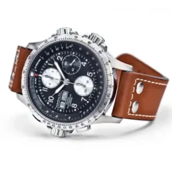 Hamilton Lederarmband-Khaki X-wind - H77616533