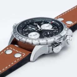 Hamilton Lederarmband-Khaki X-wind - H77616533