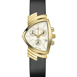 Hamilton Lederarmband-Ventura Chrono Quartz - H24422751