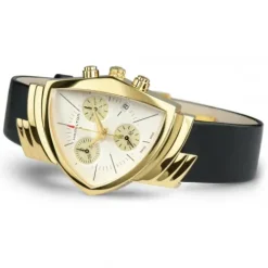 Hamilton Lederarmband-Ventura Chrono Quartz - H24422751