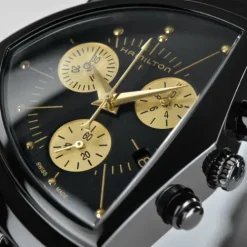 Hamilton Lederarmband-Ventura Chrono Quartz - H24402730