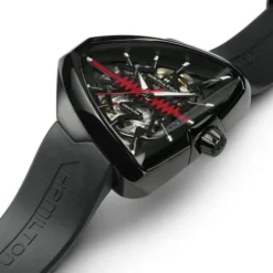 Hamilton Silikonarmband-Ventura Elvis80 Skeleton Auto - H24535331