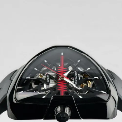 Hamilton Silikonarmband-Ventura Elvis80 Skeleton Auto - H24535331