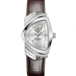 Hamilton Lederarmband-Ventura Open Heart Auto - H24515552