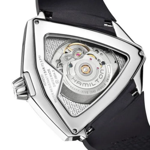 Hamilton Silikonarmband-Ventura XXL Auto - H24655331