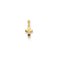 Helen Kirchhofer Gold Classics (Kette mit) Kreuz-HK Gold Classics Anhänger Gelbgold 750/18k Kreuz - 1158.02615/0001