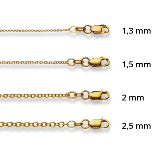 Helen Kirchhofer Gold Classics Halsketten-HK Gold Classics Ankerkette Rund Gelbgold 750/18k