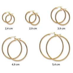 Helen Kirchhofer Gold Classics Ohrringe-HK Gold Classics Creolen Gelbgold 750/18k