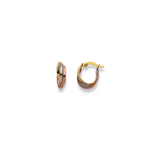 Helen Kirchhofer Gold Classics Ohrringe-HK Gold Classics Creolen Tricolor 750/18k - 1664.04032/0001