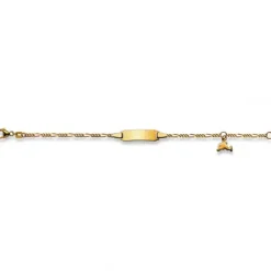 Helen Kirchhofer Gold Classics Armbänder-HK Gold Classics ID Armband Gelbgold 750/18k Delphin Figaro