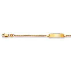 Helen Kirchhofer Gold Classics Armbänder-HK Gold Classics ID Armband Gelbgold 585/14k Panzer geschliffen
