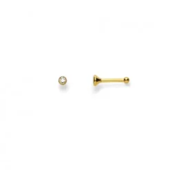 Helen Kirchhofer Gold Classics Herrenschmuck-HK Gold Classics Nasenstecker Gelbgold 750/18k
