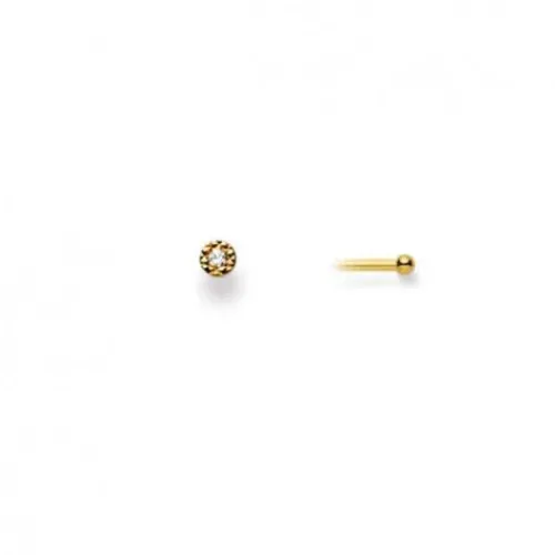 Helen Kirchhofer Gold Classics Herrenschmuck-HK Gold Classics Nasenstecker Gelbgold 750/18k