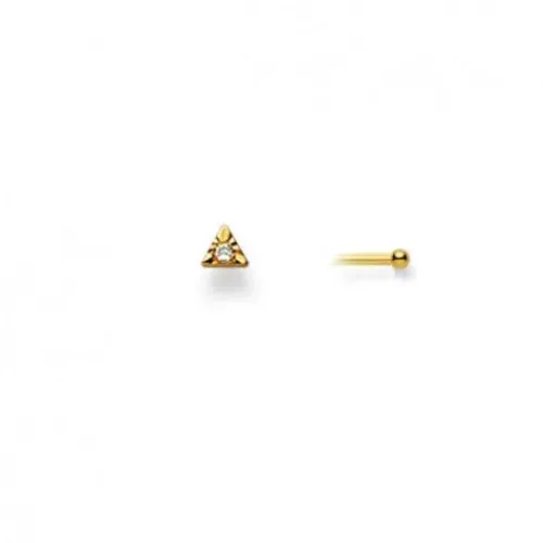 Helen Kirchhofer Gold Classics Herrenschmuck-HK Gold Classics Nasenstecker Gelbgold 750/18k