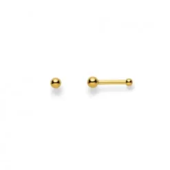Helen Kirchhofer Gold Classics Herrenschmuck-HK Gold Classics Nasenstecker Gelbgold 750/18k