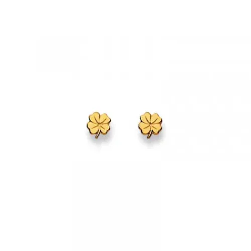 Helen Kirchhofer Gold Classics Ohrringe-HK Gold Classics Ohrstecker Gelbgold 750/18k Kleeblatt - 1163.01190/0007