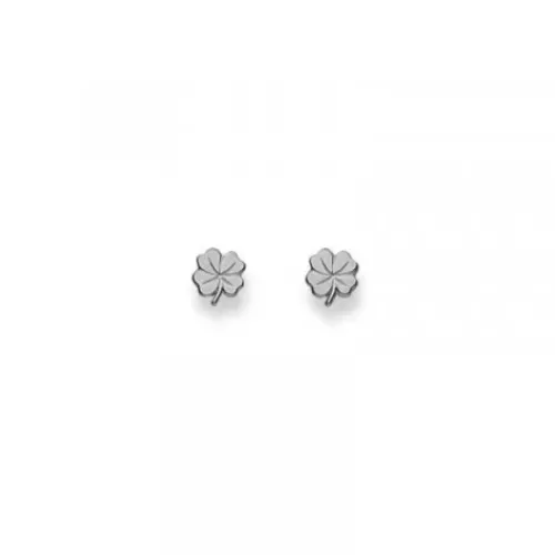Helen Kirchhofer Gold Classics Ohrringe-HK Gold Classics Ohrstecker Weissgold 750/18k Kleeblatt - 1263.01190/0001