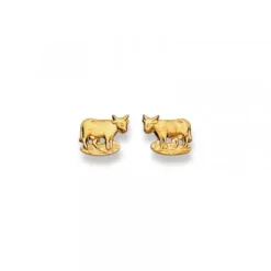 Helen Kirchhofer Gold Classics Ohrringe-HK Gold Classics Ohrstecker Gelbgold 750/18k Kuh - 1163.01098/0009