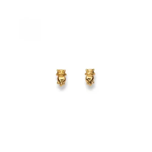 Helen Kirchhofer Gold Classics Ohrringe-HK Gold Classics Ohrstecker Gelbgold 750/18k Katze - 1163.03639/0001
