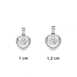 Helen Kirchhofer Silver Classics (Kette mit) Herz-HK Silver Classics Anhänger Engel Herz