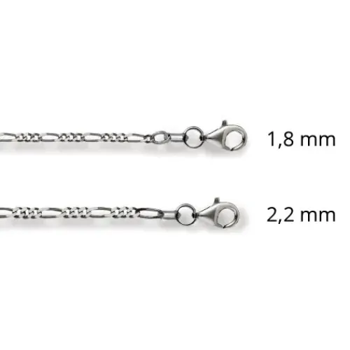 Helen Kirchhofer Silver Classics Halsketten-HK Silver Classics Figarokette