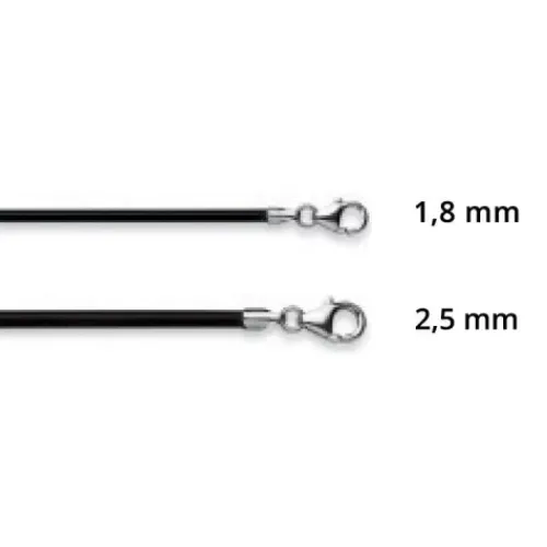 Helen Kirchhofer Silver Classics Halsketten-HK Silver Classics Silikon Halskette