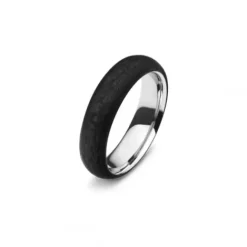 Helen Kirchhofer Steel Classics Ringe-HK Steel Classics Freundschaftsring Carbon