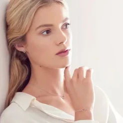 Hot Diamonds (Kette mit) Herz-Ripple Armband - GB006